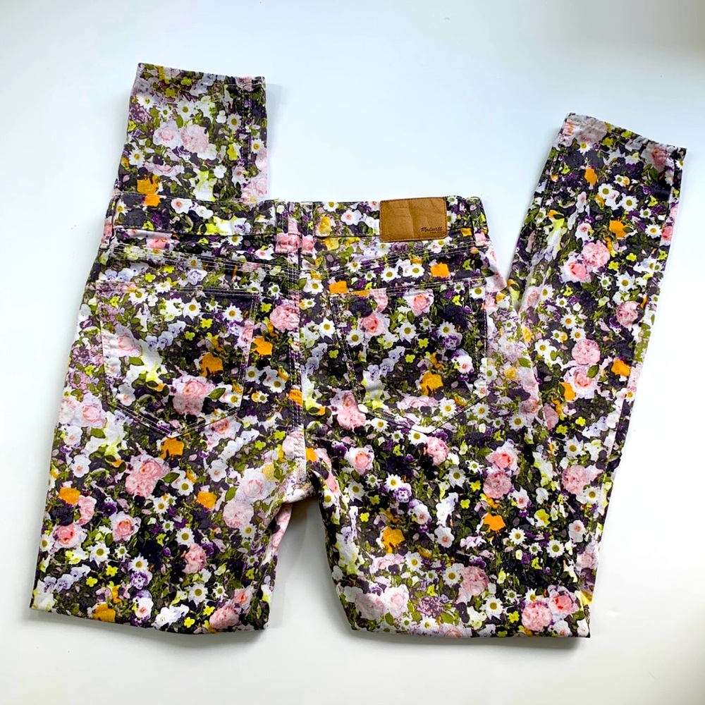 Madewell Sungarden Skinny Skinny Ankle Jeans